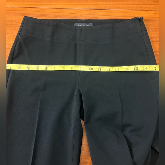 TALBOTS DRESS PANTS SIZE 2P PETITE BLACK - Picture 11 of 13
